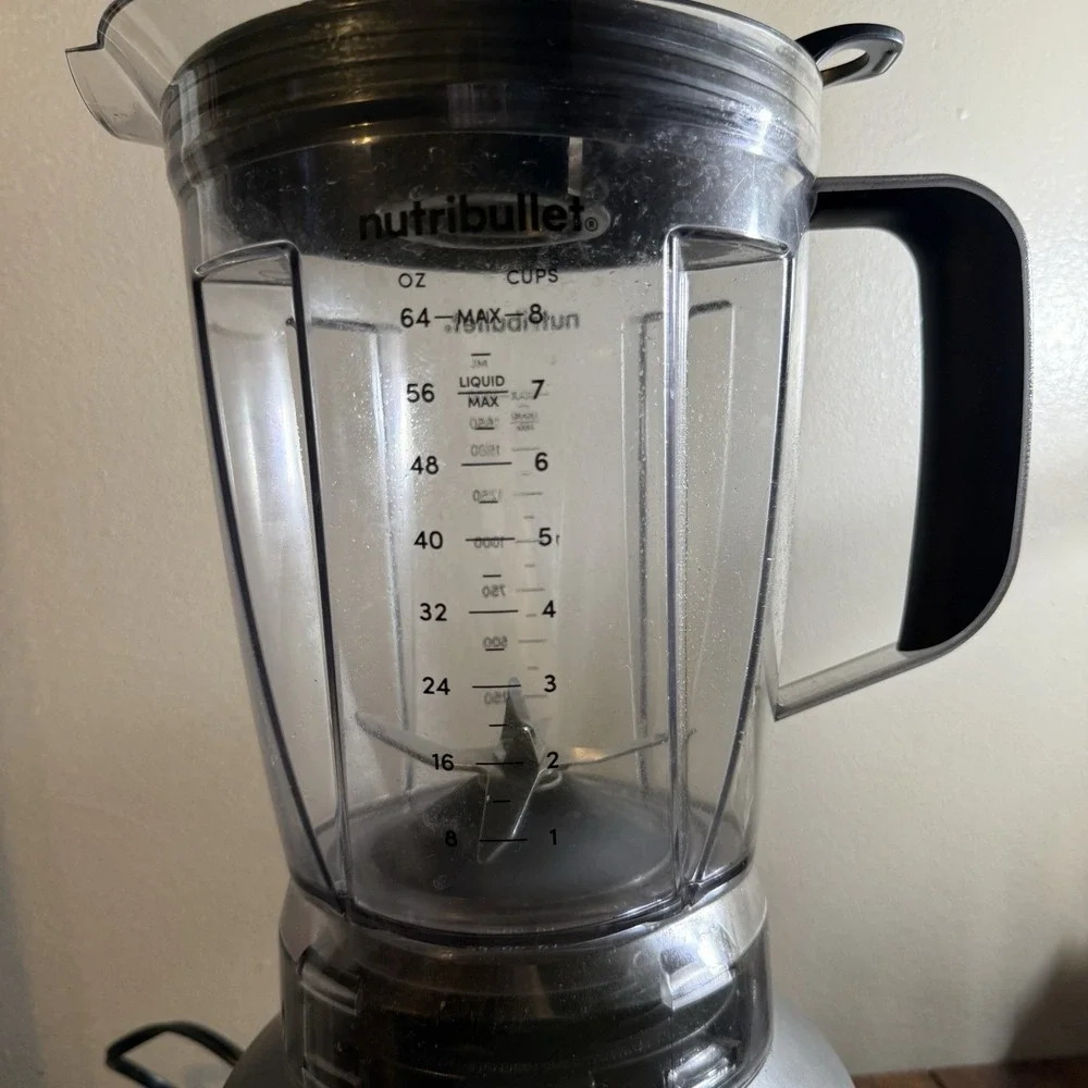 Nutribullet Blender 64 Oz Model NBC-12A 1200 Watt Tested Works Heavy Duty